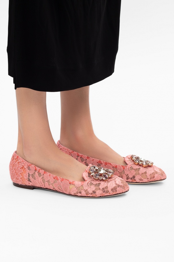 Dolce and gabbana flat shoes hotsell